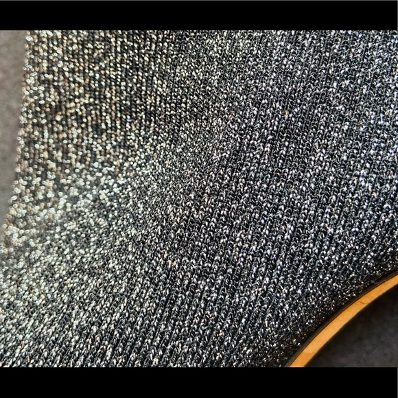 Givenchy Paris Lurex Sock Boots - Picture 8 of 11